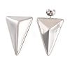 Non-Tarnish 304 Stainless Steel Stud Earrings EJEW-G395-13P-1