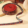 10Yards Polyester Strawberry Ribbon OCOR-TA0003-62C-5