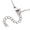 304 Stainless Steel Cable Chain Satellite Chain Bracelet Making BJEW-JB13164-01-4