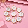 Golden Plated Alloy Charms ENAM-S118-01P-5