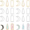 CHGCRAFT 18Pcs 6 Styles 201 Stainless Steel Pendants STAS-CA0001-61-1