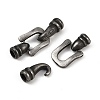 304 Stainless Steel Hook Clasps STAS-C127-02AS-2
