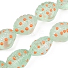 Handmade Lampwork Beads Strands LAMP-I027-11E-2