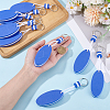 10Pcs Iron Plastic Keychains KEYC-GF0001-27B-3