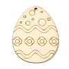 DIY Crafts Easter Egg Shape Cutouts Pendants LS-AJEW-P087-B01-08-2