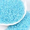 8/0 Inside Colours Transparent Glass Seed Beads SEED-T007-06E-3