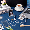 3Inch Plastic Rectangle Photo Cases Pendant Decoration DIY-WH0504-833-4