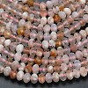 Natural Cherry Blossom Agate Beads Strands G-Z111-A40-4