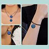 12Pcs 12 Constellations Epoxy Resin Pendants FIND-TAC0027-38-9