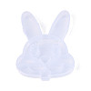 Easter Rabbit 13 Grids Plastic Bead Storage Containers with Hinged Lid CON-T001-04-2