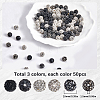 150Pcs 3 Colors Pave Disco Ball Beads RB-SP0001-10A-2