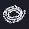 Natural Quartz Crystal Beads Strands X-G-T064-56-2