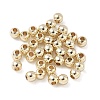 Rack Plating Brass Round Beads KK-A235-01LG-05-1