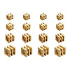 Brass Spacer Beads KK-PJ0001-12G-2