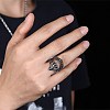 Men's Stainless Steel Finger Rings RJEW-BB29907-11-2