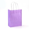 Pure Color Kraft Paper Bags LS-AJEW-G020-C-09-1