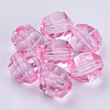 Transparent Acrylic Beads TACR-Q256-6mm-V03-1