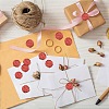 CRASPIRE 50Pcs Adhesive Wax Seal Stickers DIY-CP0007-98K-5