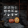 PET Hollow Out Drawing Painting Stencils DIY-WH0394-0361-7