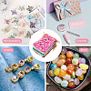 55Pcs 11 Colors Rectangle Organza Drawstring Gift Bags PAAG-TA0001-02-8
