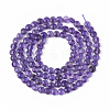 Natural Amethyst Beads Strands G-S362-015-2