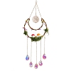 Moon & Star Natural Gemstome Hanging Suncatchers RN-CBA387D-03G-1
