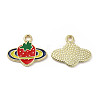 Alloy Enamel Pendants ENAM-B050-01G-3