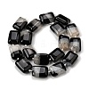 Natural Agate Beads Strands G-F820-Q01-01F-3