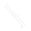 304 Stainless Steel Bented Beading Needles TOOL-WH0125-32A-1