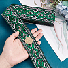 Ethnic Style Polyester Ribbon OCOR-WH0046-21A-3