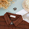 6Pcs Alloy Enamel Cufflinks DIY-FH0009-79B-5