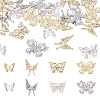 24Pcs 8 Styles Alloy Rhinestone Cabochons MRMJ-TA0001-49-2