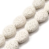 Dyed Natural Lava Rock Beads Strands G-A264-A02-01C-1