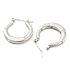 Ring 304 Stainless Steel Hoop Earrings for Women EJEW-C067-10P-2