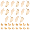 DICOSMETIC 16Pcs Brass Stud Earring Findings KK-DC0001-50-1