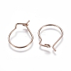 304 Stainless Steel Earring Findings STAS-E484-65RG-1