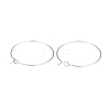 316L Surgical Stainless Steel Hoop Earring Findings STAS-G229-07P-03-2