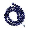 Natural Lapis Lazuli Round Beads Strands G-I181-10-6mm-4