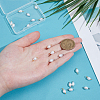 20Pcs 2 Colors Natural Cultured Freshwater Pearl Rice Charms PALLOY-PH01895-3