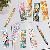 12Pcs Plastic Rub on Transfer Stickers DIY-WH0611-017-6