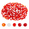 1500Pcs 5 Colors Imitation Jade Glass Beads Strands EGLA-DC0001-01-1