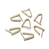 925 Sterling Silver Pendant Bails STER-L057-080A-G-1
