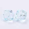 Transparent Acrylic Beads X-TACR-Q259-8mm-V38-3