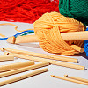 BENECREAT Bamboo Crochet Hooks TOOL-BC0005-01-3