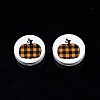 Autumn Theme Printed Natural Wood Beads WOOD-T021-87-2