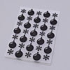 Plastic Fondant Stencil DIY-WH0221-01K-1