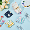 4Pcs 4 Colors Square Watercolor Sketchbook DIY-OC0015-01-4