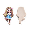 Opaque Resin Cabochons CRES-N018-048-1