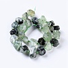 Natural Prehnite Beads Strands G-F653-15-2