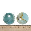 Natural Flower Amazonite Pendants G-C140-10G-3